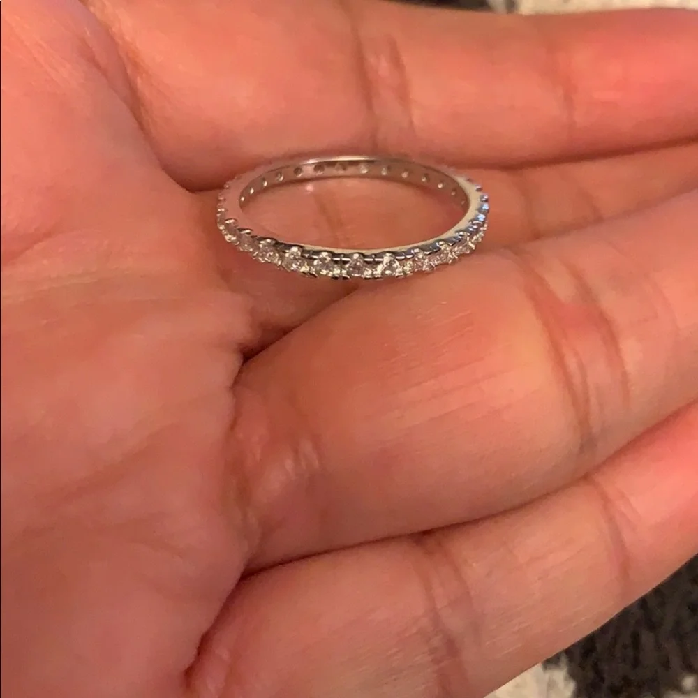 ADORNIA Single Eternity Band